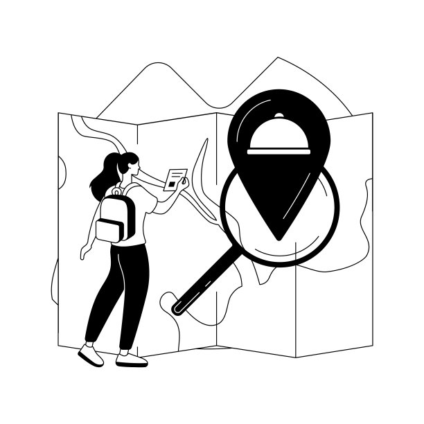 美食旅游抽象概念图片下载