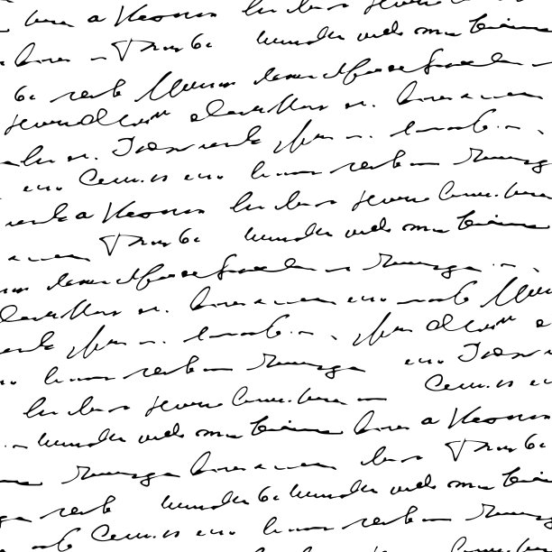 手写的摘要文本涂鸦图片下载