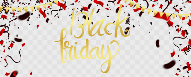 手写黑色星期五销售背景与图片下载