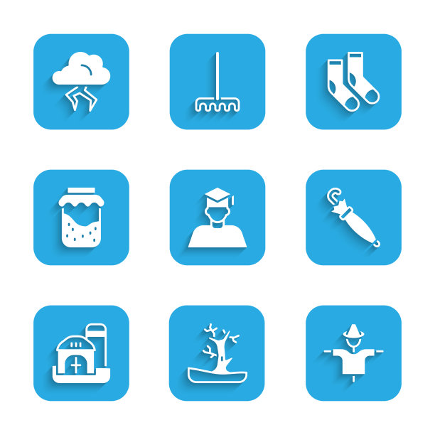 集毕业和毕业帽裸树图片下载