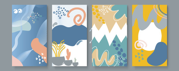 集抽象创作于一体的通用艺术图片下载