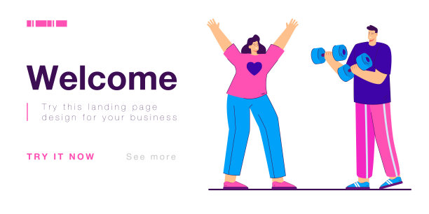 年轻的运动夫妇在户外训练图片下载