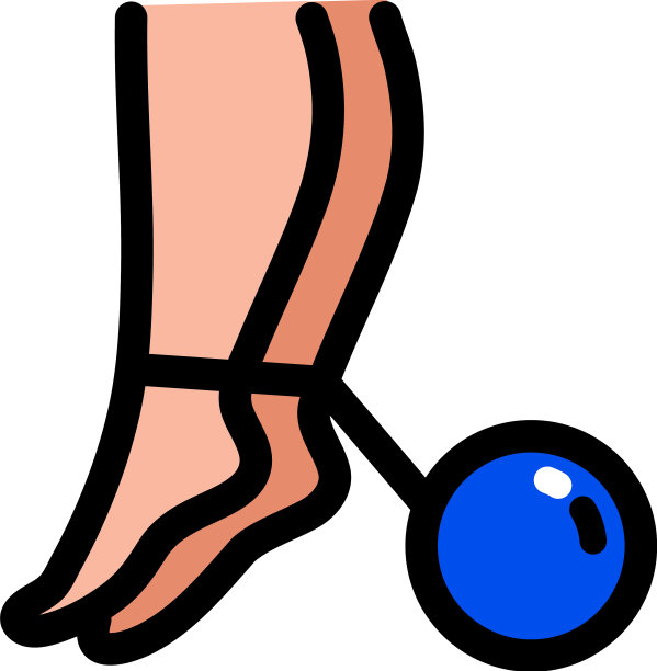 静脉曲张的彩色图标图片下载