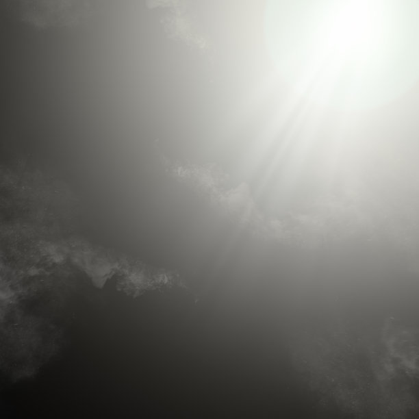 在黑暗的天空中闪烁着月光图片下载