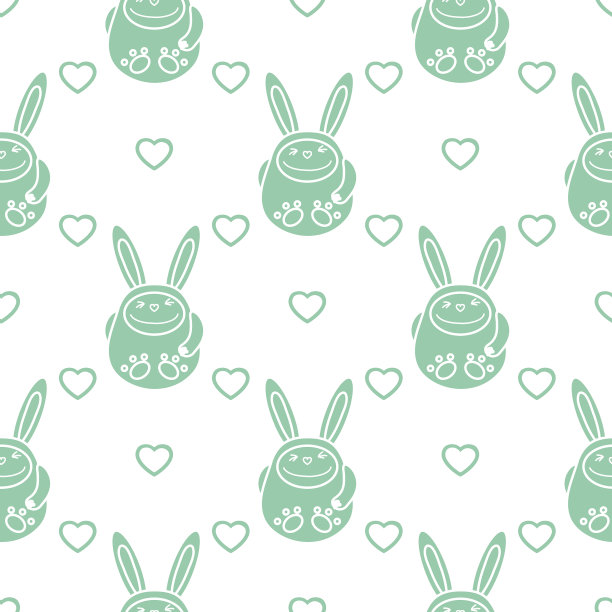 生日情人节复活节无缝图案图片下载