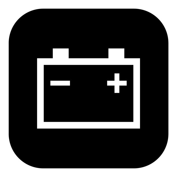 汽车电池和App图标图片下载