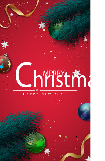 优雅的圣诞背景与树枝和图片下载