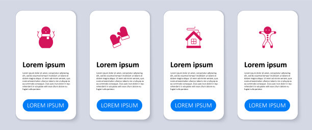 让节日姜饼人饼干快乐起来图片下载