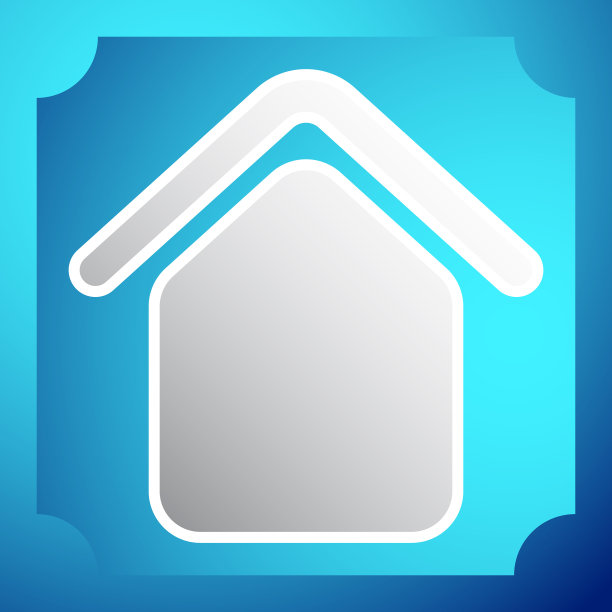 房屋建筑图标标志图片下载