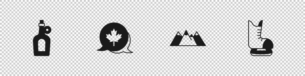 加拿大枫糖浆固定瓶图片下载