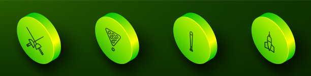 设置等距线击剑台球架图片下载