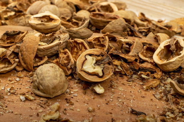 胡桃碎纹理背景图片下载