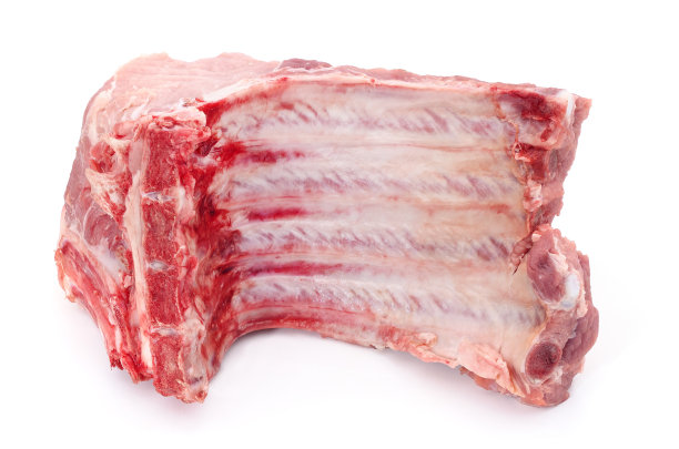生肉肋骨。图片下载