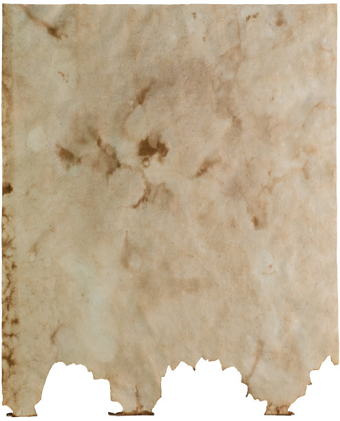 旧纸卷或羊皮纸古纸平，旧纸风化烧纹。用于书法、回忆录、记录和书籍制作的纸张。图片下载