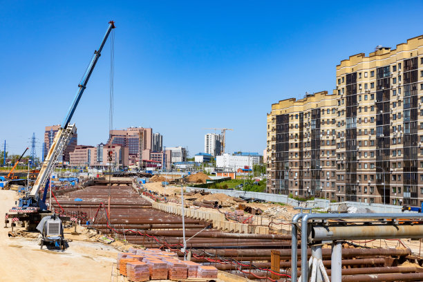 小区地铁车站工地图片下载