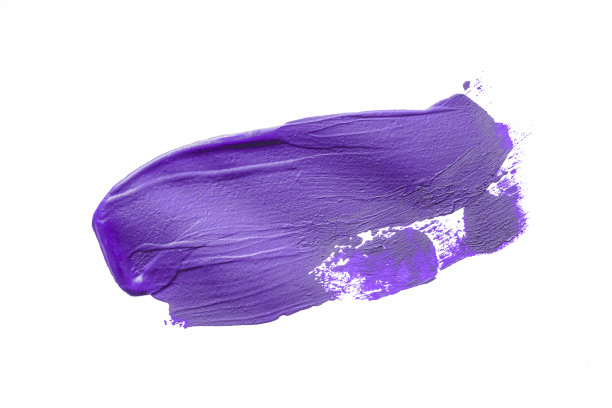 紫色刷孤立在白色背景图片下载