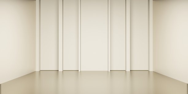 舞台和工作室展台产品展示展台展示3d插图的高级水平图片下载