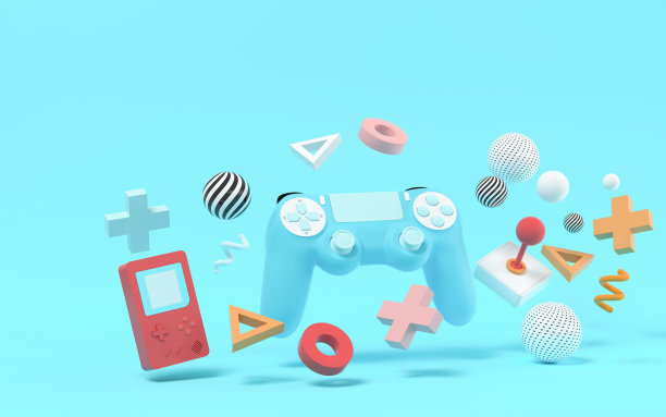 创意娱乐玩具，娱乐主题，3d渲染。图片下载