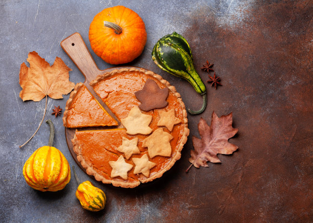 南瓜派和各种各样的南瓜图片下载