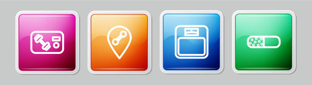 设置行健身俱乐部健身卡位置图片下载