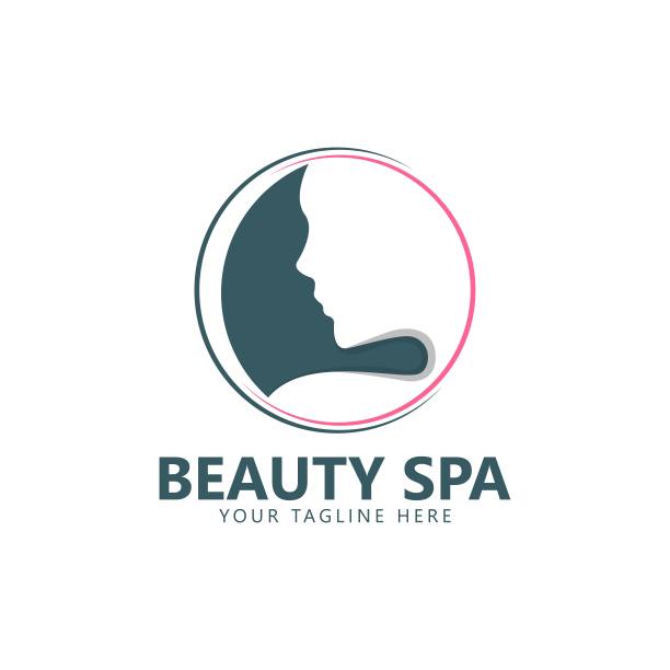 美容标志向量水疗插图图片下载