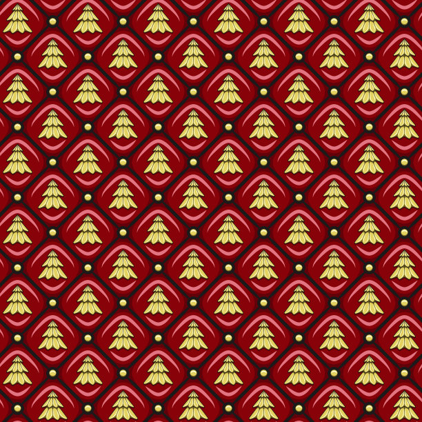 无缝图案与皮革装饰松木图片下载