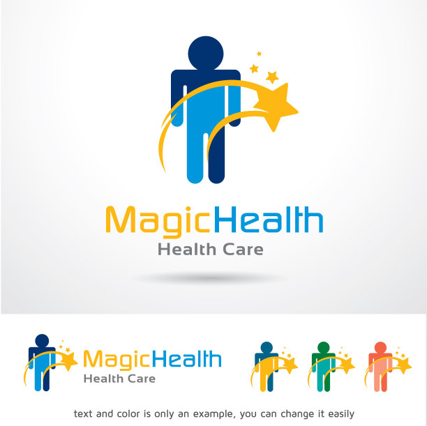 Magic people logo模板图片下载