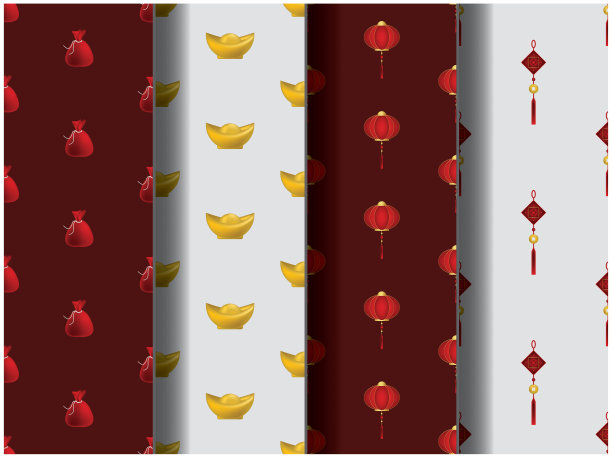 平面中国新年instagram帖子收集免费矢量社交媒体内容模板模拟墙纸背景布局营销标志图标数字推广媒体商业传单销售布局艺术图片下载