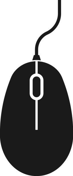 鼠标图标设计模板隔离图片下载