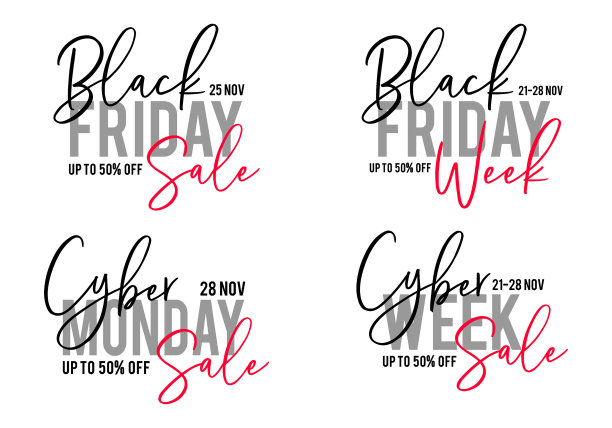 黑色星期五销售网络星期一星期定图片下载