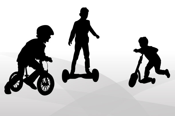 积极的户外娱乐和娱乐的男孩和图片下载