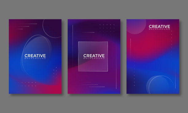 一套抽象模糊的蓝色和粉色梯度网格背景。可以用于登陆页，书籍封面，小册子，传单，杂志，任何品牌，横幅，标题，演示文稿，和墙纸背景图片下载