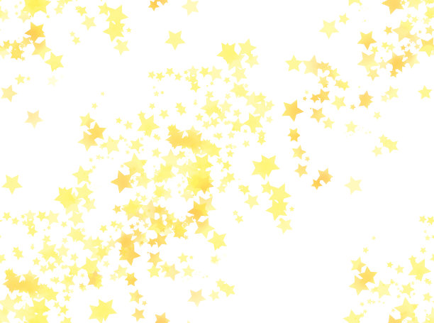 星星的插图。水彩。(无缝)图片下载