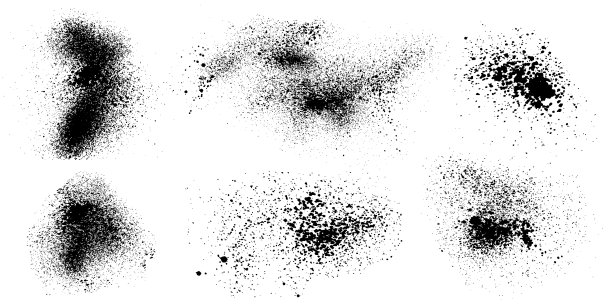 喷漆墨渍套的构成要素图片下载