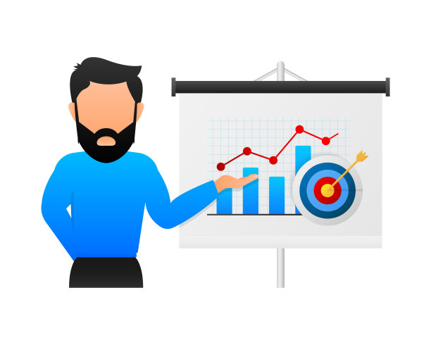 用于概念设计的三维目标凸起。矢量插图。发展战略。图片下载