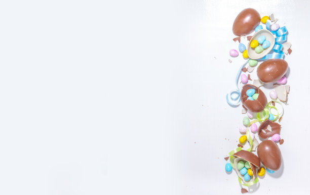 彩蛋彩色背景图片下载