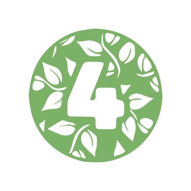 4号自然手绘字形图标4图片下载