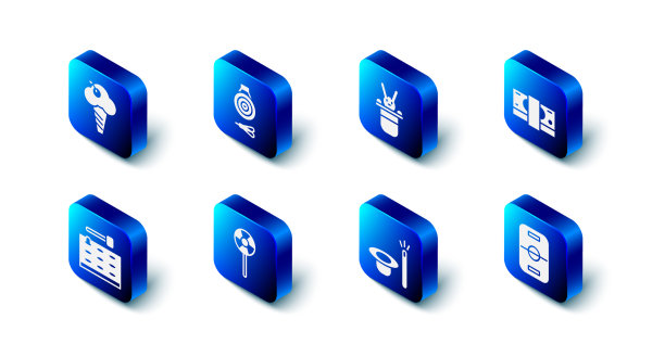 设置经典飞镖板和箭魔术师帽子图片下载