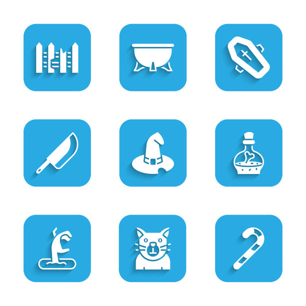 设置女巫帽子猫圣诞糖果拐杖瓶图片下载