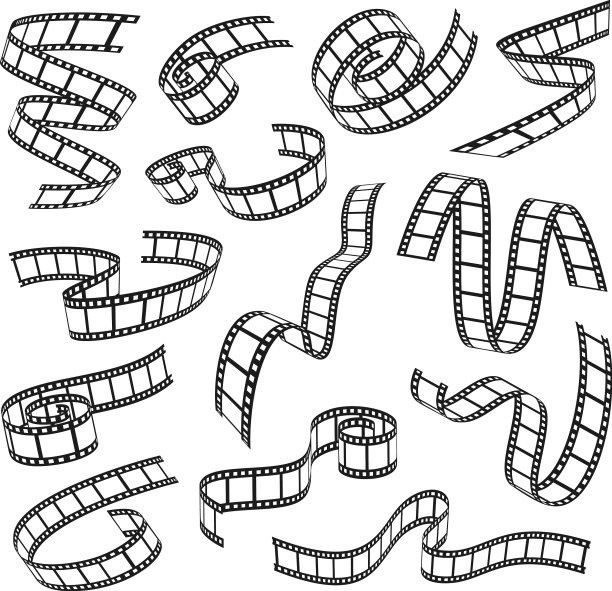 电影胶片卷带电影胶片卷图片下载