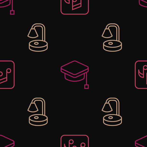 设置线音乐音符调台灯和图片下载