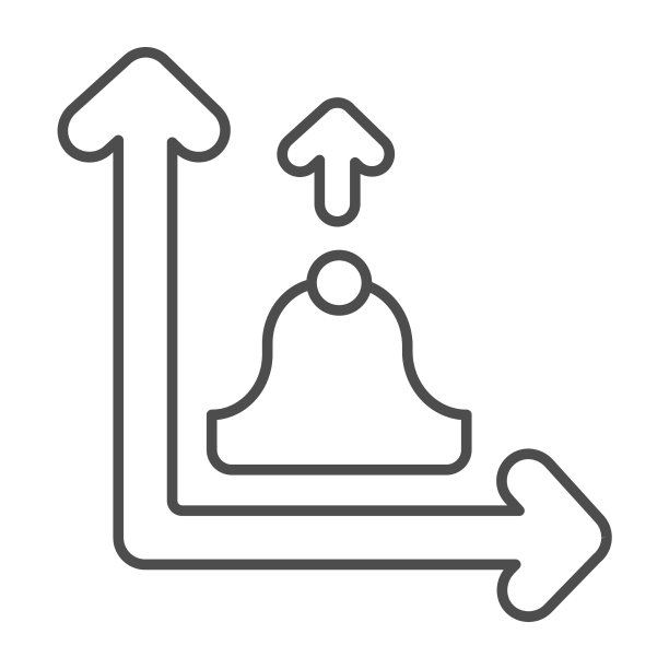 图随增长和下降曲线向上箭头图片下载