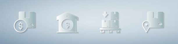 设定纸箱纸板箱仓库价格图片下载