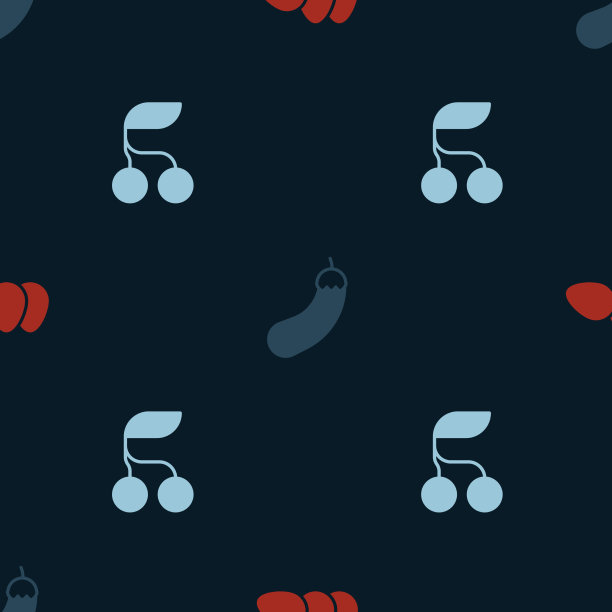 放上鸡蛋、茄子和新鲜浆果图片下载