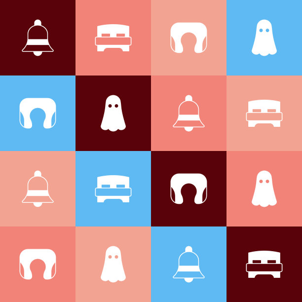 设置波普艺术摇铃大床旅行颈图片下载