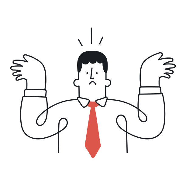 惊讶或震惊的商人散布他的图片下载