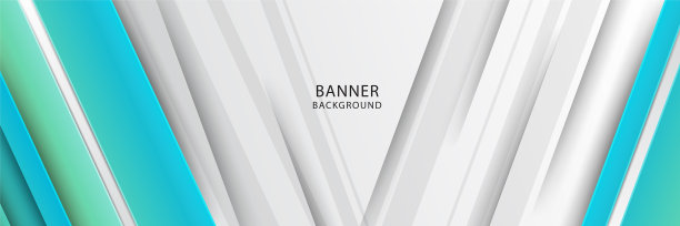 蓝色数码科技横幅背景设计图片下载