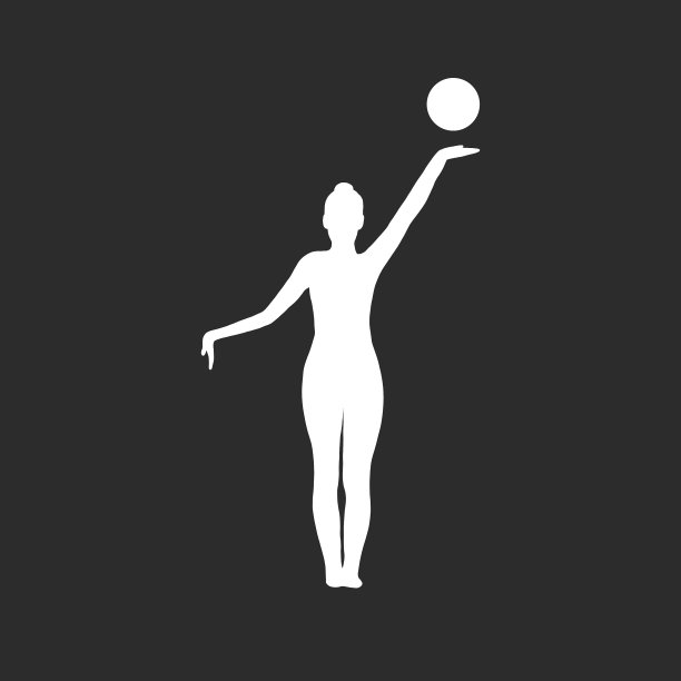 一个双手捧着太阳的女人的剪影图片下载