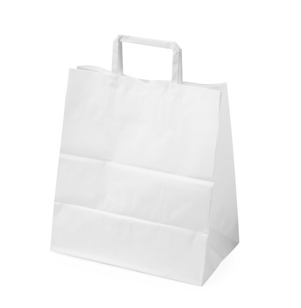 白色的空购物纸袋图片下载