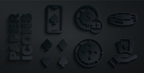 设置赌场轮盘赌轮盘筹码甲板的玩法图片下载